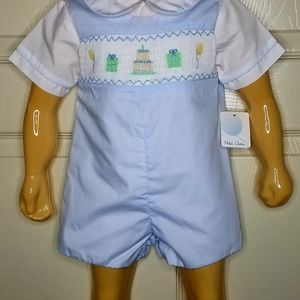 Petit Ami One Pieces - Little boy's birthday John John Petit Ami One Pieces - Little boy's birthday John John
